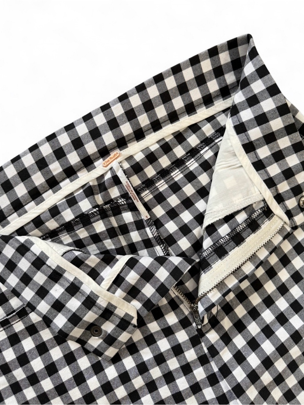 Free People Gingham Pants - Picture 3 of 5